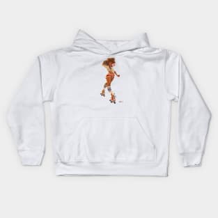 Sassy Skater Kids Hoodie